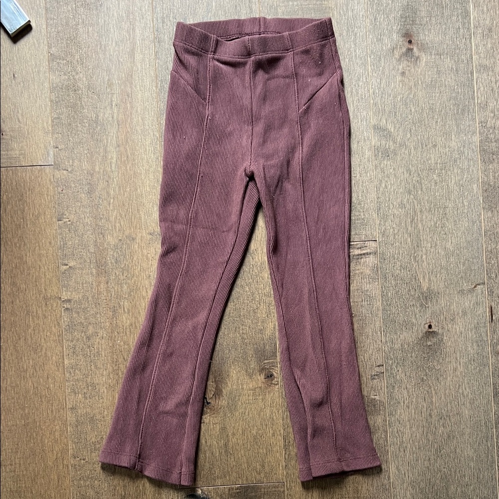 VGUC ZARA size 4 toddler Brown leggings